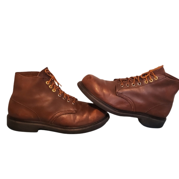 Vintage Red Wing Lace-Up Ankle Boots Men's Size 11B, Made In USA - Picture 6 of 11